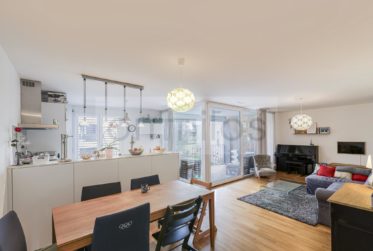 Appartement familial lumineux avec loggia et vue sur jardin sécurisé
