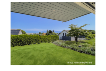 Lumière, jardin et vue lac – Villa familiale à Écublens